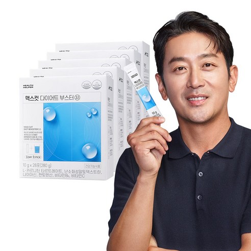 헬스헬퍼 맥스컷 다이어트부스터 3.1 블루워터, 28포, 5박스