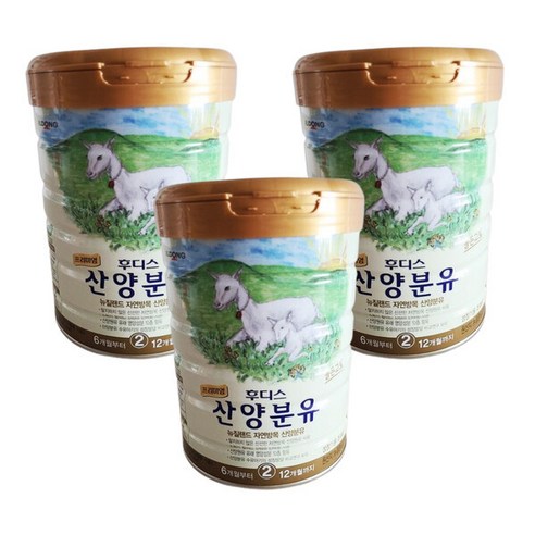 일동후디스 프리미엄 산양분유 2단계 800g 3캔 800g 섬네일