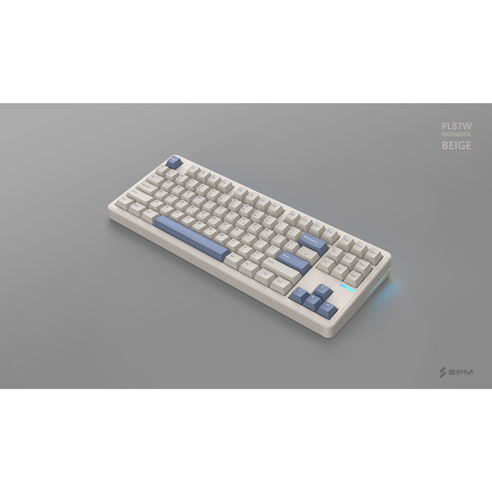 손 안의 예술, SPM PL87W 몽돌 키보드로 게이밍 경험을 조각하다