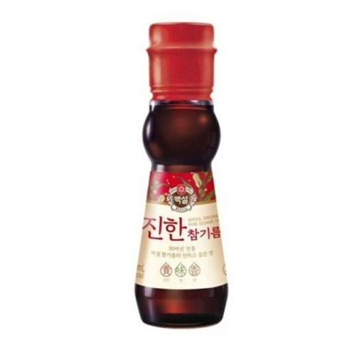 백설 진한참기름, 2개, 110ml