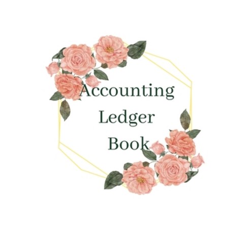 (영문도서) Accounting Ledger: White-Light Green Floral Paperback, Blurb, English, 9798211108202
