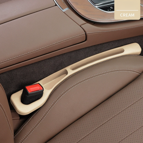 핏코드 전차종 호환 빈틈없이 수납 틈새쿠션 2P, 1세트, 베이지
