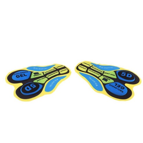 2pcs 3D 사이클링 반바지 패드 바지 쿠션 자전거 수호자 액세서리