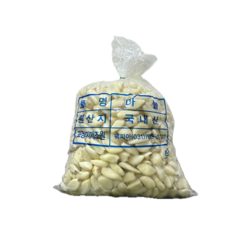 깐마늘 통마늘 24년산 햇마늘 1kg, 소, 1개