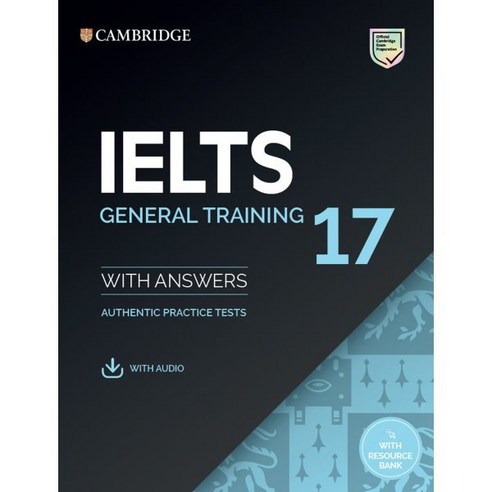 IELTS 17 General Training:with Answers, Cambridge 캠브리지120ss Best Top5