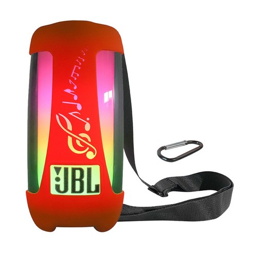 JBL PULSE 5 하우징 범퍼 케이스, 레드