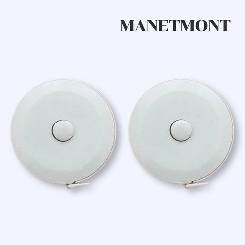 MANETMONT 휴대용 미니 피팅 줄자, 2개, 150cm, 01. 블루
