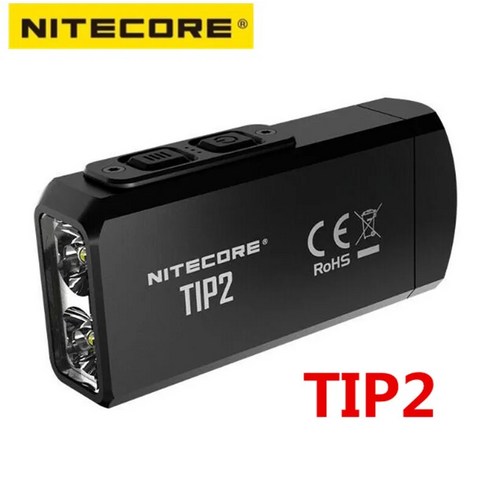 NITECORE TIP2 손전등 키 체인 크리 어 XP-G3 S3 720 루멘 LED 토치 강력한 마그네틱 USB 충전식 배터리, CHINA