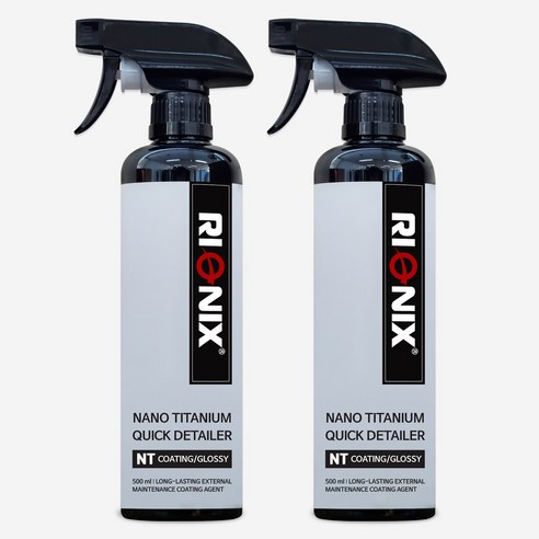 오토글림 뉴 슈퍼 레진 폴리쉬 NSRP 1000ml, 1개, 1L 더클래스글래스 10 리오닉스 나노 티타늄 퀵디테일러 유리막코팅 광택제 물왁스, 2개, 500ml