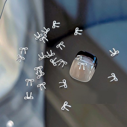 ✨ 내 손톱에 찾아온 작은 사치, 클래식네일 브런치리본 네일파츠 솔직 후기 네일리본파츠