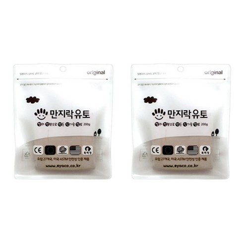 만지락 소프트 유토 200g, 2개
