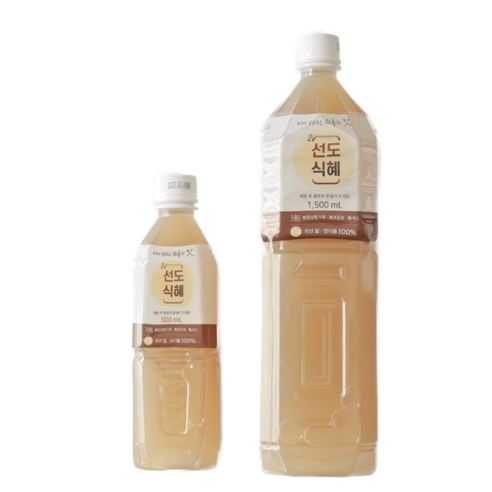 [선도식혜] 2대를 이어온 리얼 전통식혜의 맛 생강이 들어가지 않은 달콤한 선도식혜 1.5L X 8개
