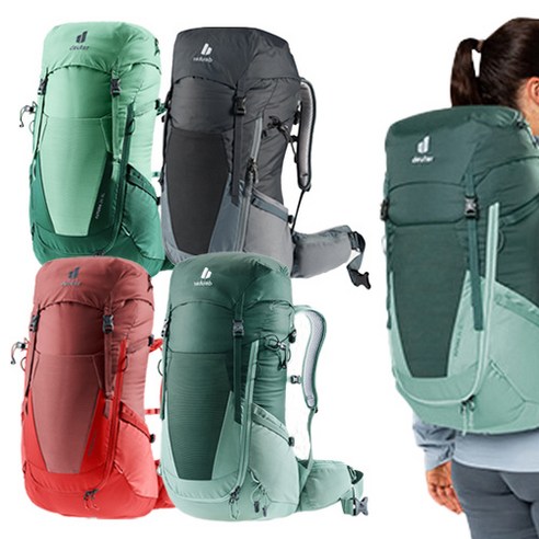 도이터 푸트라 24L SL 여성용 여자 등산 배낭 가방 트레킹 백팩 24리터 3400521, 2293 spearmint-seagreen