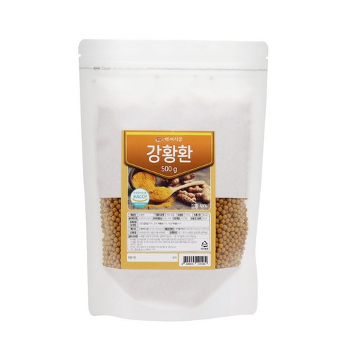 백세식품 강황환 500g 인도산(최상급) HACCP 인증제품, 1개