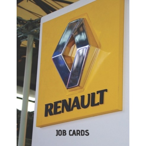 Jobcard: Renault Style Job Cards for Mechanics Paperback, Independently Published, English, 9798616163615