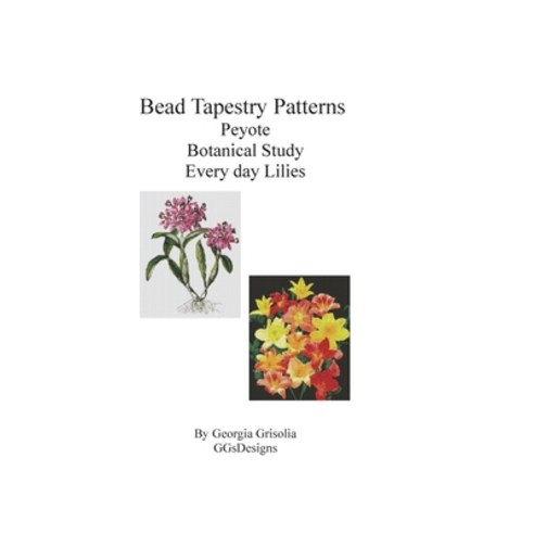 (영문도서) Bead Tapestry Patterns Peyote Botanical Study Every Day Lilies Paperback, Createspace Independent Pub..., English, 9781533562937