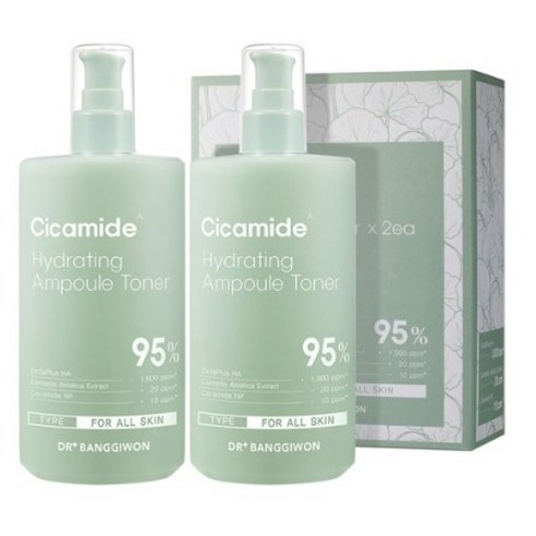 닥터방기원 시카마이드 하이드레이팅 앰플 토너, 2개, 500ml
