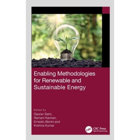 (영문도서) Enabling Methodologies for Renewable and Sustainable Energy Hardcover, CRC Press, English, 9781032224763