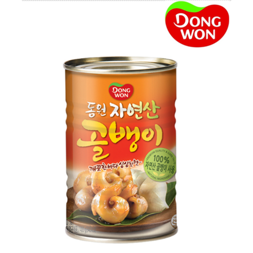   동원 자연산 골뱅이 400g, 2개