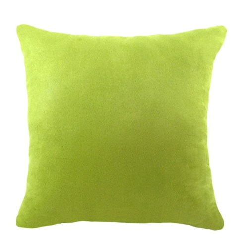 솔리드 컬러 스웨이드 벨벳 베개 커버 던져 베개 케이스, Green-60x60cm, 다른