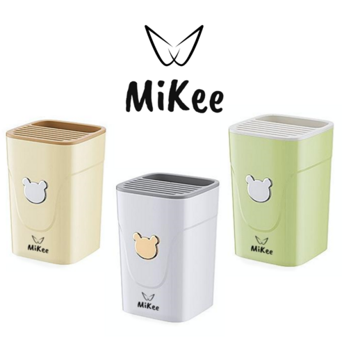 가정을 위한 편리하고 스타일리시한 마이키 곰돌이 물빠짐 수저통