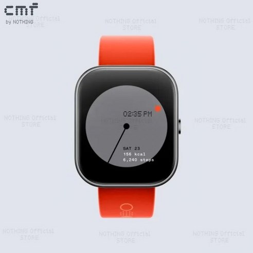 스마트워치 통화가능 가성비 호환 글로벌 버전 CMF Nothing Watch Pro AMOLED 블루투스 5.3 BT 통화 AI 소음 감소 GPS 1.96 인치, 1.Dark Grey