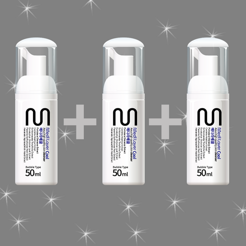 [메디라베]쿨 항문세정제 가려움아웃 제약회사클렌저, 50ml, 3개