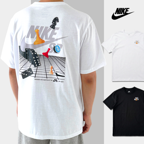 당일발송 나이키 NIKE 남여공용 SB 스케이트 오버핏 라운드 반팔 티셔츠 반팔티 스포네틱 양말