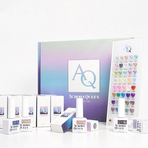 [D-GEL] 디젤 오로라퀸 글리터젤 40종 (행사가), AQ02, 1개, 9ml