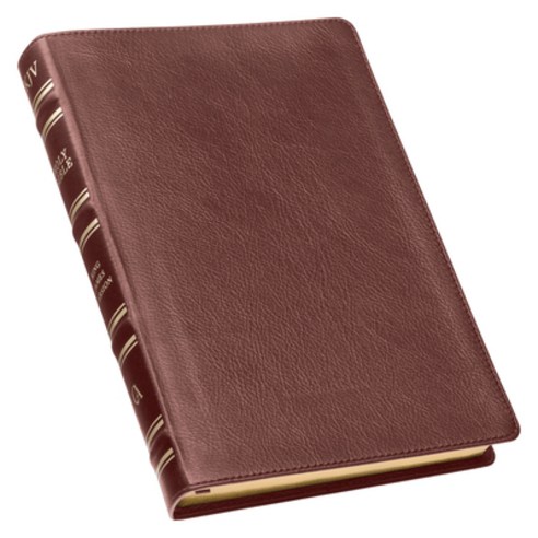 (영문도서) KJV Holy Bible Thinline Large Print Premium Full Grain Leather Red Letter Edition - Thumb In... Leather, Christian Art Publishers, English, 9781639522064