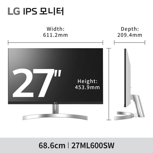 LG전자 68.6cm FHD IPS 모니터