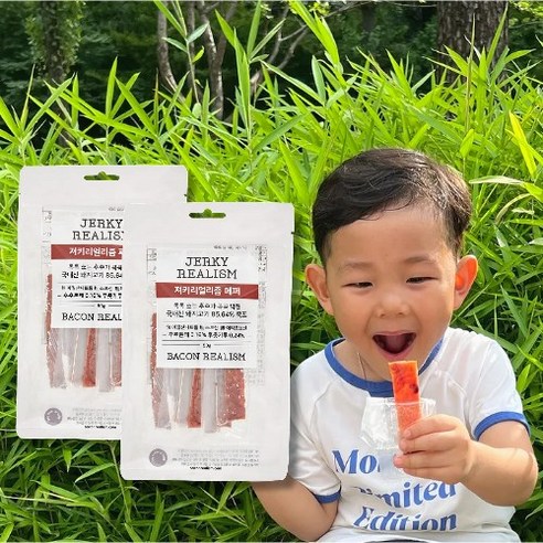 져키 리얼리즘 육포 무항생제 한돈 어린이 아기 육포 아이간식 50g, 2개, 페퍼