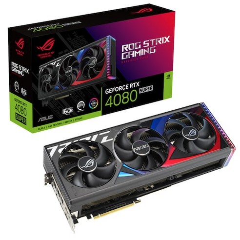 에이수스 ROG STRIX RTX 4080 SUPER: 궁극의 그래픽 성능을 경험하세요