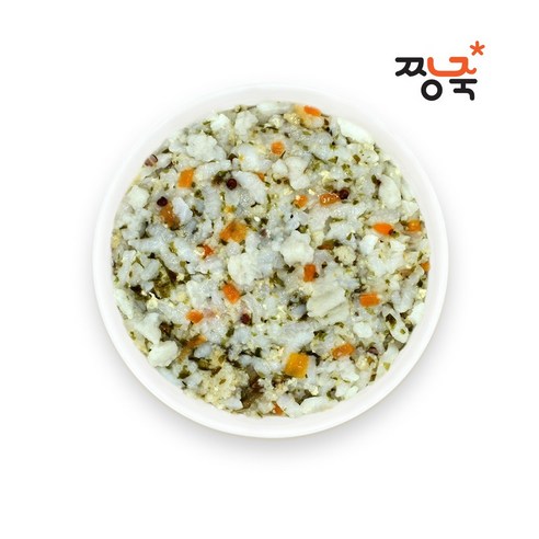짱죽 12+2 이유식 3단계 진밥, 1개, 3단계-423.흰살생선퀴노아진밥