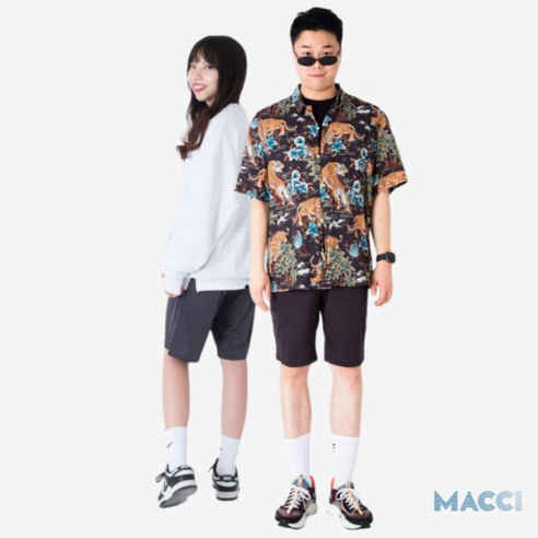 편안하고 스타일리시하며 내구성 있는 MACCI 7부 반바지