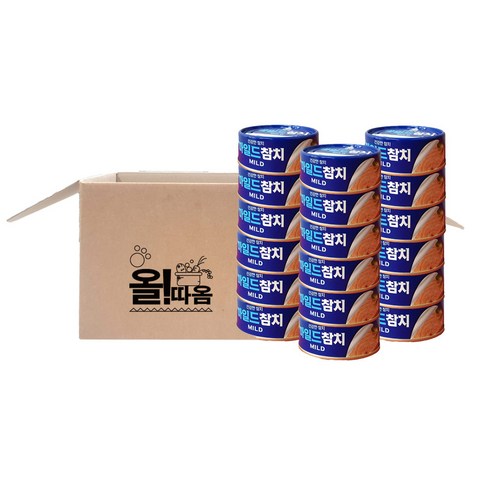 사조 마일드참치 100g 18입, 1세트