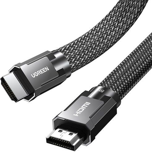 유그린 HDMI 2.1 패브릭 플랫 케이블 8K 60Hz