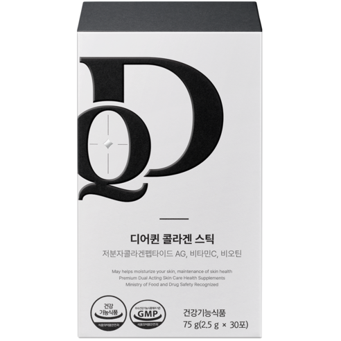 디어퀸 콜라겐 스틱 저분자콜라겐펩타이드 비오틴 비타민C 30포, 75g, 1개