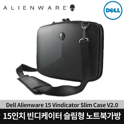 [DELL] 정품 델 에일리언웨어 15 Vindicator 슬림형 노트북 가방 V2.0 /460-BCCJ