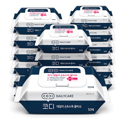 코디 데일리 손 소독 물티슈: 당신의 일상을 안전하고 깨끗하게 지켜주는 청결 파트너