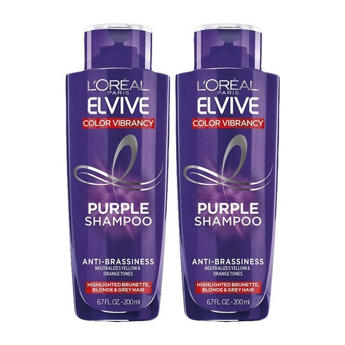 로레알파리 엘바이브 컬러 바이브런시 퍼플 샴푸, 2개, 200ml