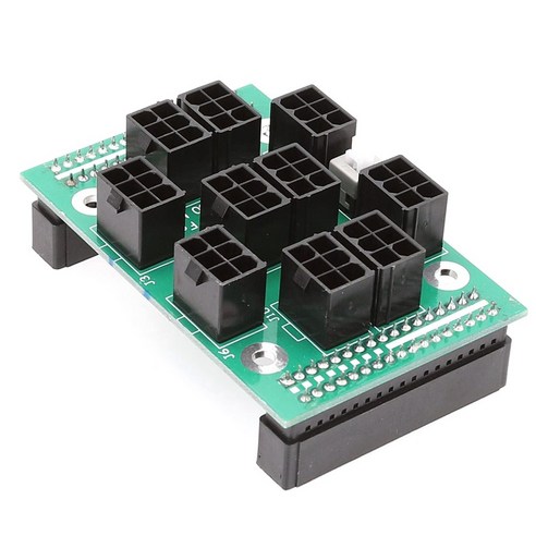 Retemporel IBM X3650M2/M3 서버 전원 공급 장치 675W 그래픽 카드 변환 보드 6Pin 어댑터, 보여진 바와 같이