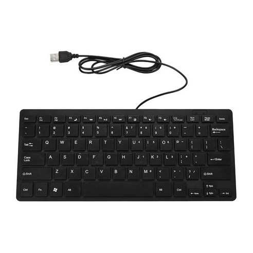 유선 키보드 비즈니스 키보드 멀티미디어 키보드 USB 포트, {"사이즈":"285x115x15MM"}, {"색상":"블랙"}, {"수건소재":"아크릴로 니트릴 부타디엔 스티렌 플라스틱"}