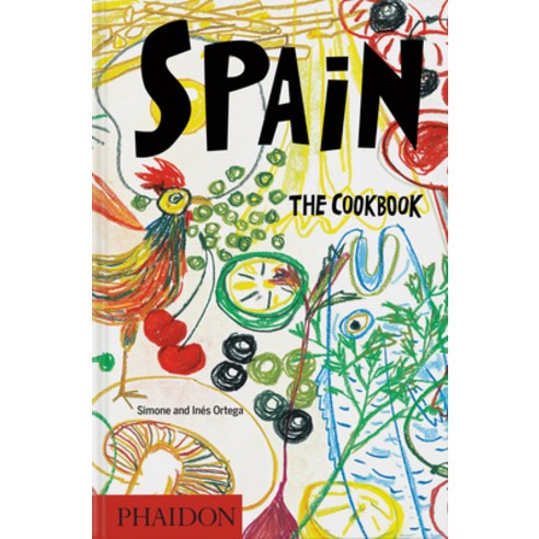 (영문도서) Spain: The Cookbook Hardcover, Phaidon Press, English, 9781838668150