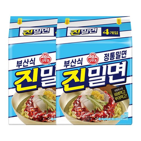 오뚜기 진밀면 멀티팩 540g
