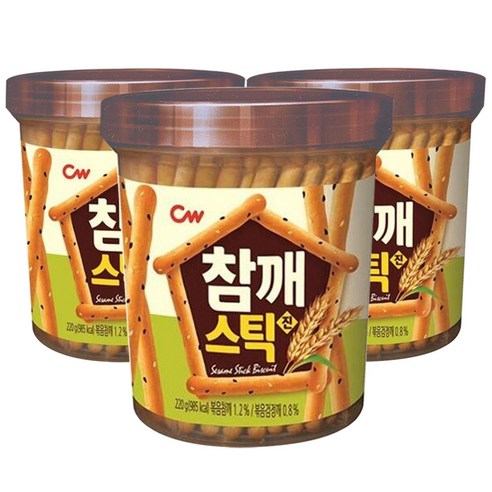 청우 참깨스틱 220g x 3개