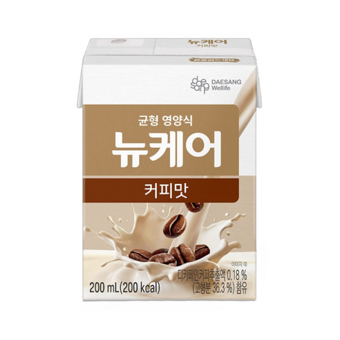 뉴케어 커피맛, 200ml, 6개