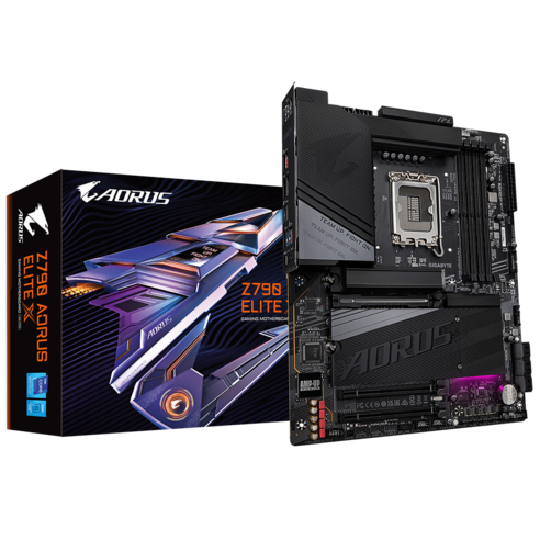 GIGABYTE 기가바이트 인텔Z790 AORUS ELITE X 12세대 13세대 14세대 TYPE-C DP HDMI