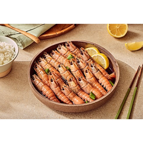 명동게장의 신선한 딱새우로 만든 맛있고 건강한 딱새우장