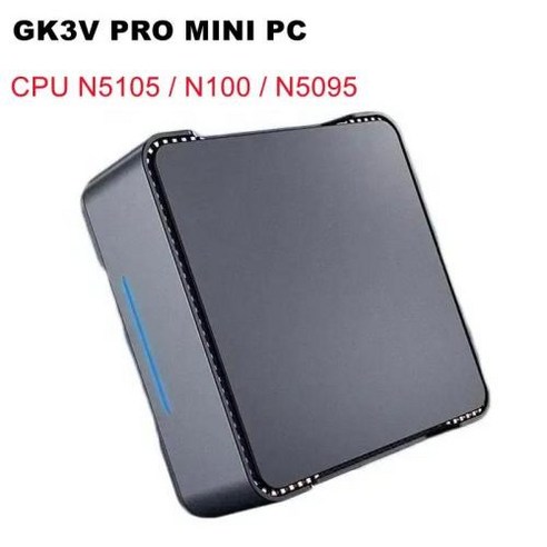 7840HS 미니 PC SZBOX GK3V PRO 와이파이 BT 윈도우 11 프로 게임용 컴퓨터 4K 60Hz HD VGA 1000M 데스크 N5105 N5095 N100 DDR4, 없음, 8GB, 1) N5095 8GB 128GB - EU